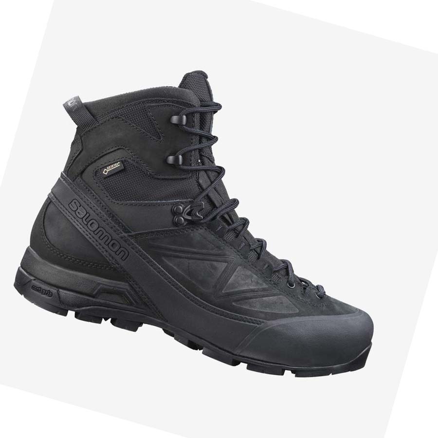 Salomon X ALP GORE-TEX FORCES Erkek Bot Siyah | TR 3365JPQ